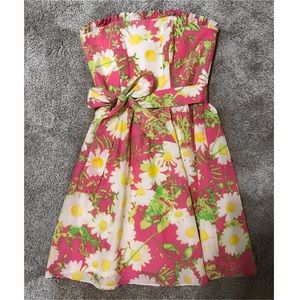 Lily Pulitzer Strapless Dress | Size 0